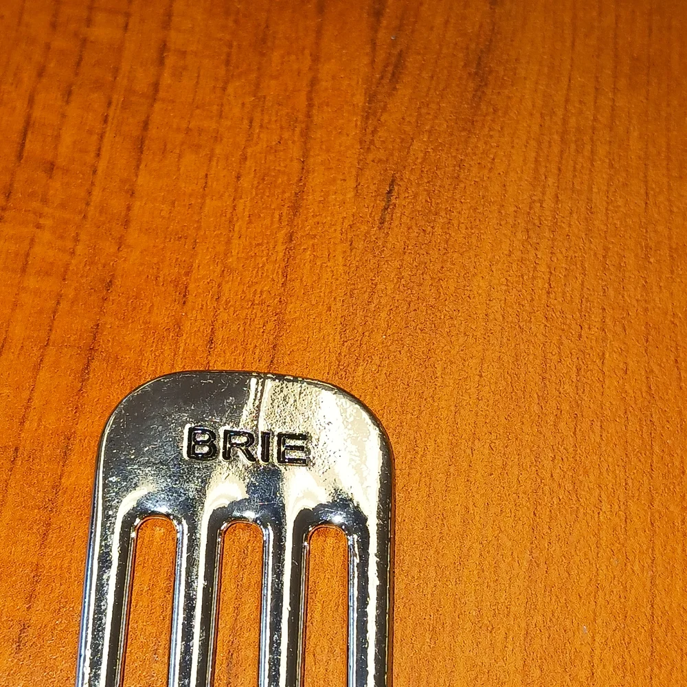 Silver Cheese Markers Set